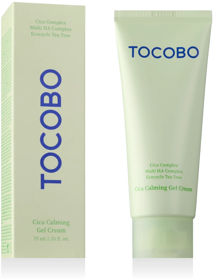 Tocobo Cica Calming Gel Kreminis raminantis gelinis veido kremas, 75 ml
