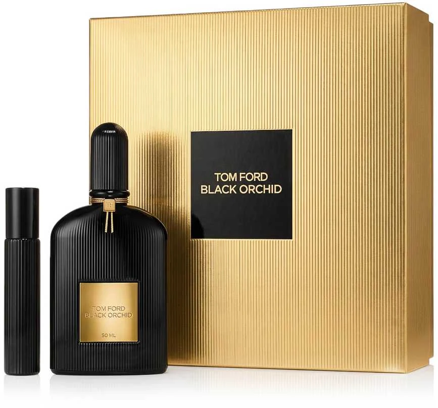 Tom Ford Juodas Orchid Eau De Parfum Purškiklis, 50 ml Set 2 Pieces