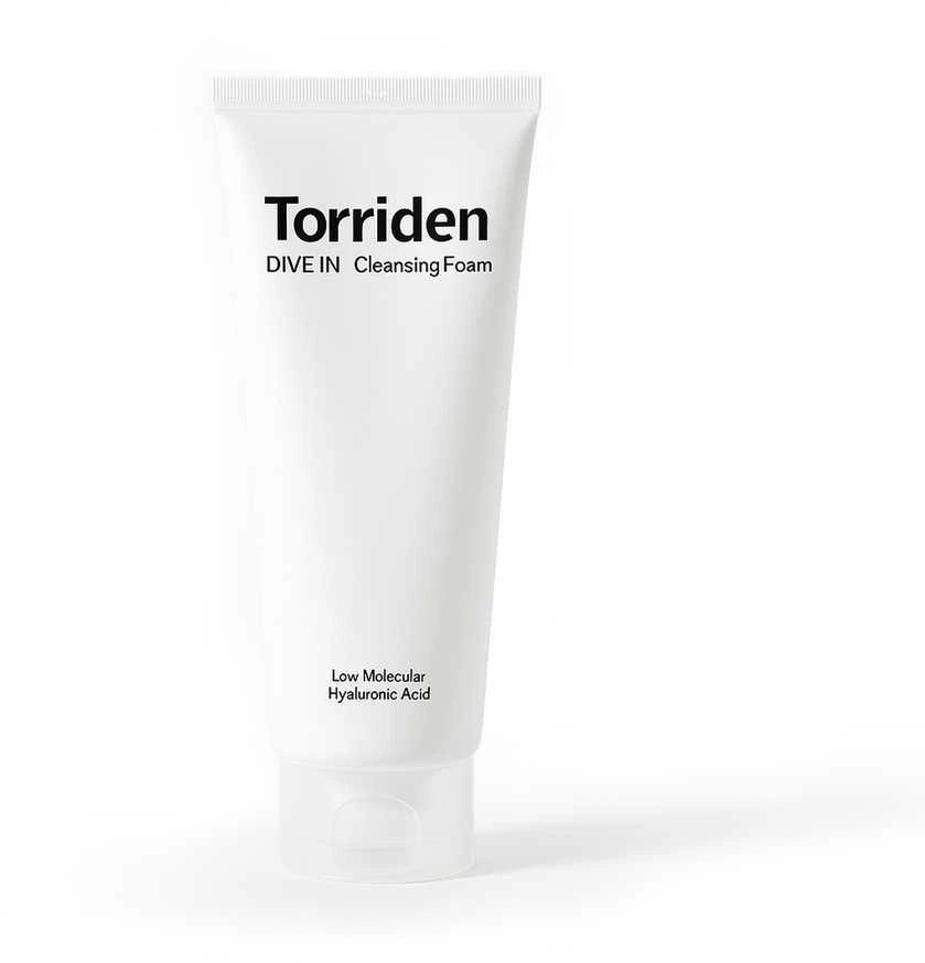 „Torriden Dive In“ mažos molekulinės sudėties hialurono rūgšties valomosios putos, 150 ml