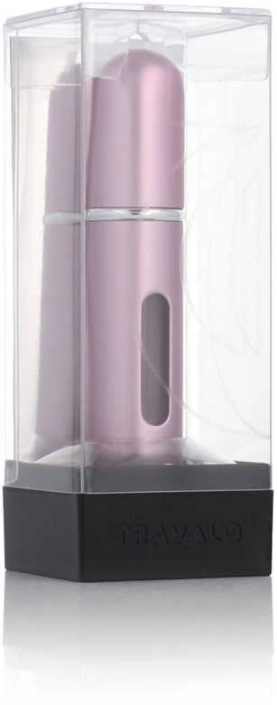 Travalo Classic HD Rožinė pildomas kvepalų buteliukas (atomaizeris), 5 ml