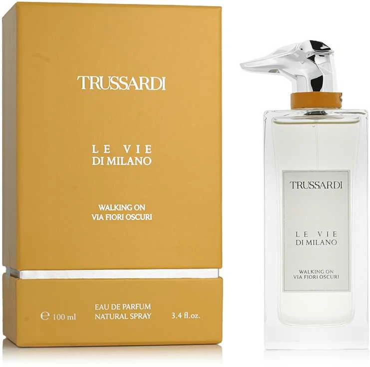 Trussardi Le Vie Di Milano Walking On Via Fiori Oscuri EDP parfumuotas vanduo unisex, 100 ml