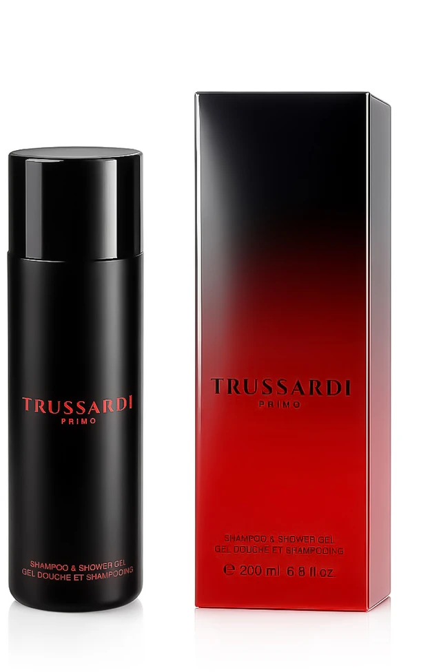 Trussardi Primo Šampūnas y Dušo želė, 200 ml