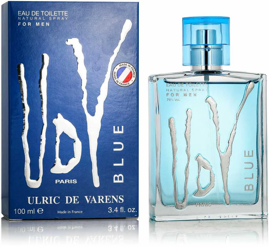 Tualetinis vanduo Ulric De Varens Mėlyna For Men Eau De Toilette Purškiklis, 100ml