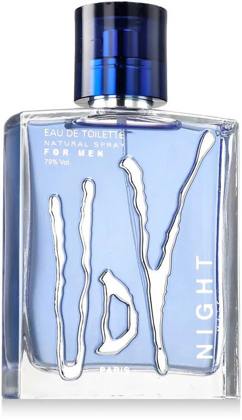 Tualetinis vanduo Ulric De Varens Night For Men Eau De Toilette Purškiklis, 100ml