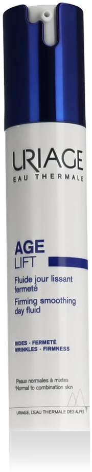 Uriage Age Lift Firming Smoothing Day Fluid stangrinamasis dieninis fluidas nuo raukšlių, 40 ml