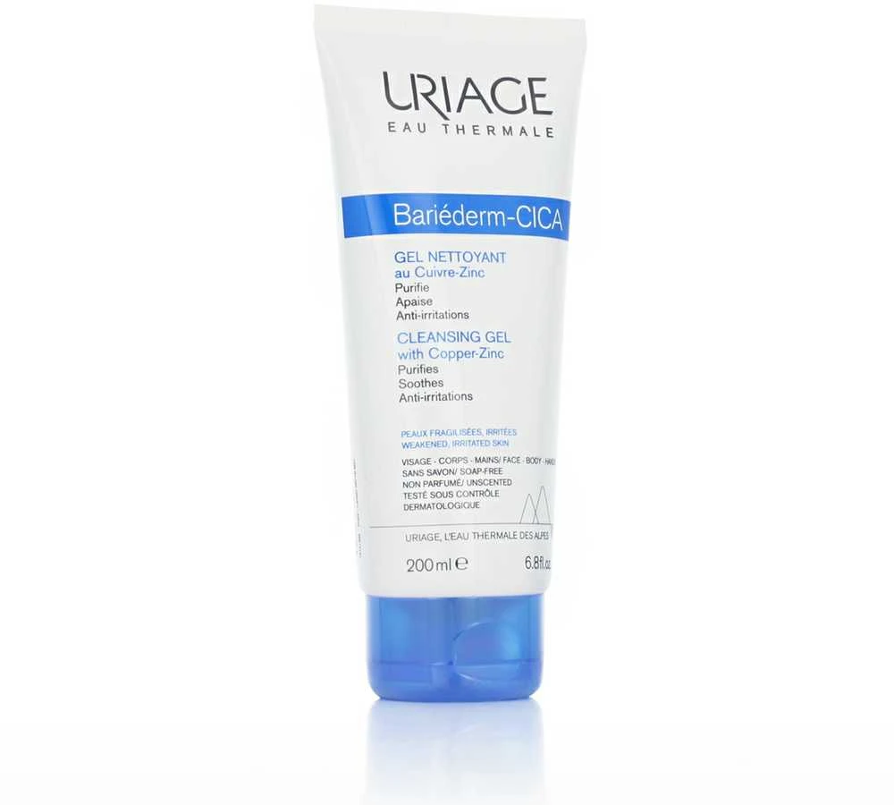 "Uriage Bariéderm-Cica" prausimosi gelis 200ml