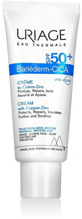 Uriage Bariéderm Cica-Kreminis Kremas su Spf50+ 40ml