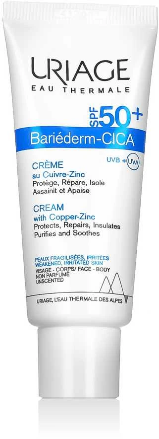 Uriage Bariéderm Cica-Kreminis Kremas su Spf50+ 40ml