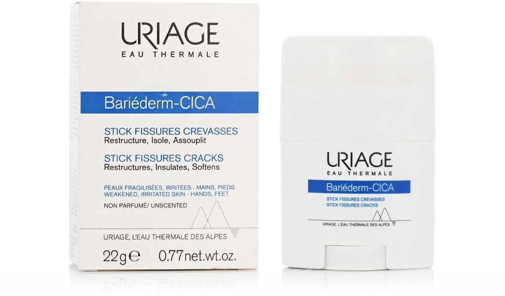 "Uriage Bariéderm Stick Fissures Cracks" kūno kremas 22g