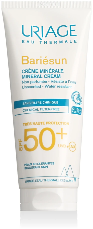 "Uriage Bariésun" mineralinis kremas Spf50+ 100ml