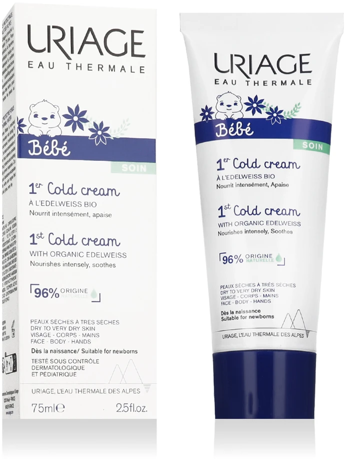 Maitinamasis kremas kūdikiam ir vaikam Uriage Bebé 1er Cold Kreminis 75ml