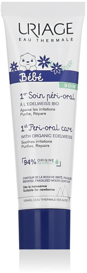 Uriage Bébé 1st Peri-Oral Care Day Kreminis vaikams, 30 ml