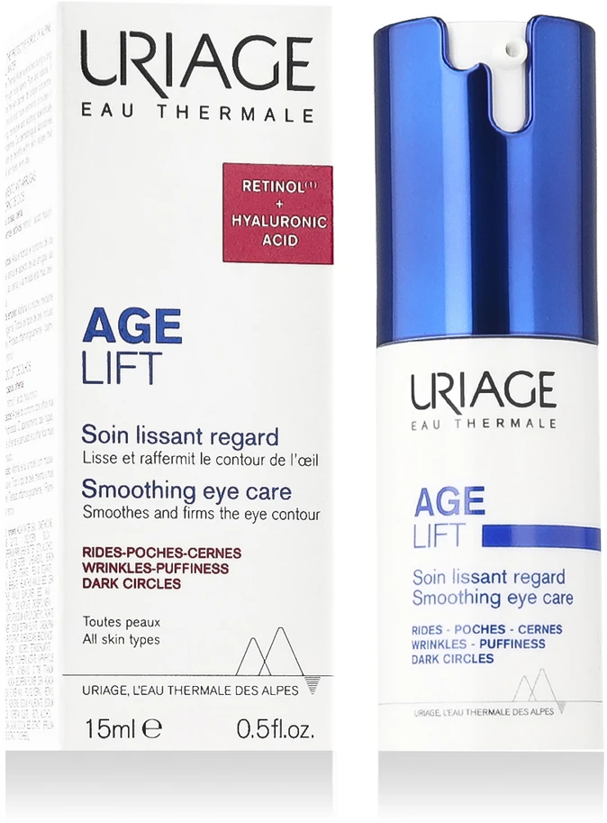 Uriage Age Lift Paakių kremas, 15 ml