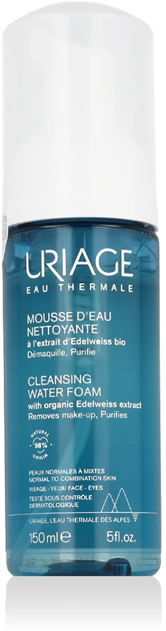 Uriage Cleansing Vanduo Foam Cleansing Mousse, 150 ml