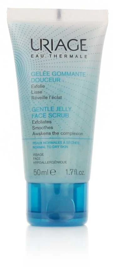 Uriage Gentle Jelly Peeling gelinis veido šveitiklis, 50 ml