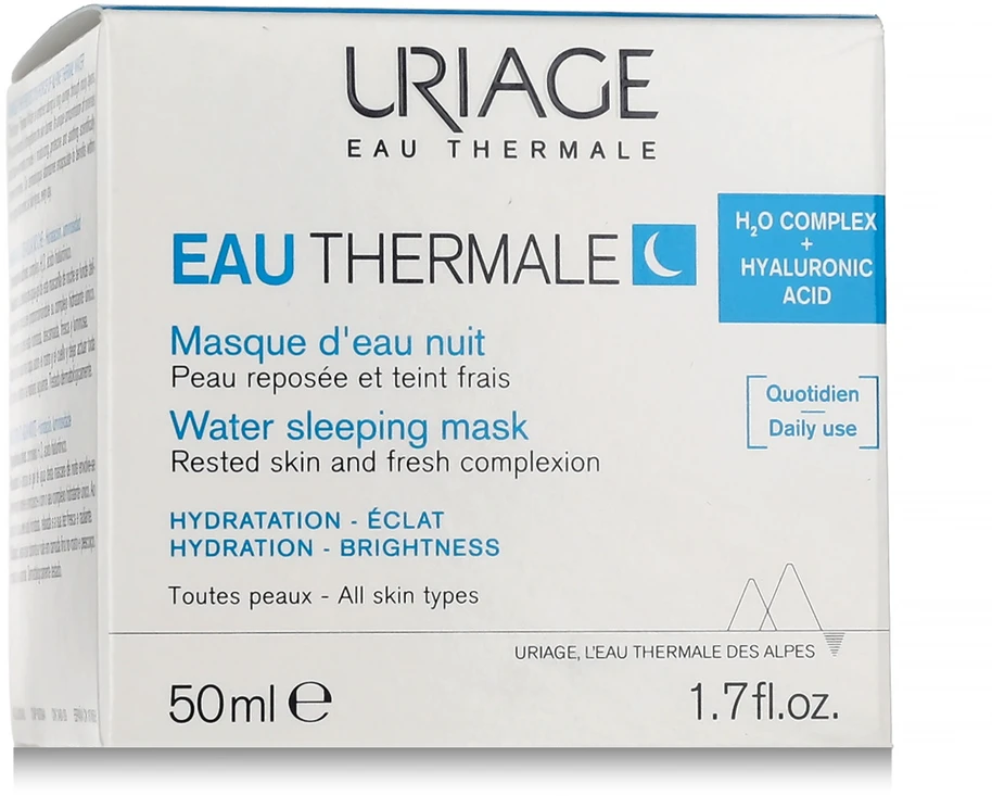"Uriage" drėkinanti miego kaukė 50ml