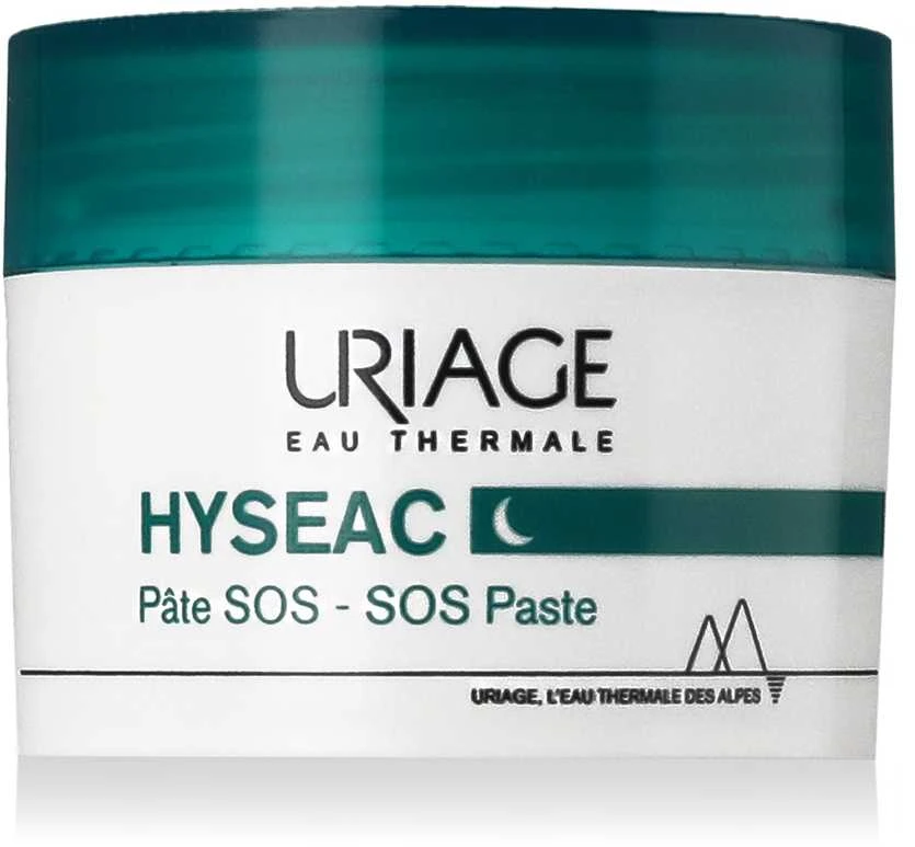 Uriage Hyséac Pâte Sos Paste-Local Skin-Care veido pasta riebiai ir probleminei odai, 15 g