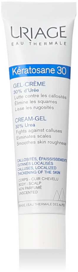 Uriage Kératosane 30 Kreminis-Gel kūno kremas-gelis, 40 ml