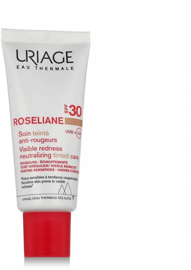 Uriage Roséliane CC Kreminis SPF30 apsauginis CC veido kremas jautriai / į paraudimą linkusiai odai, atspalvis: Universal Tone, 40 ml