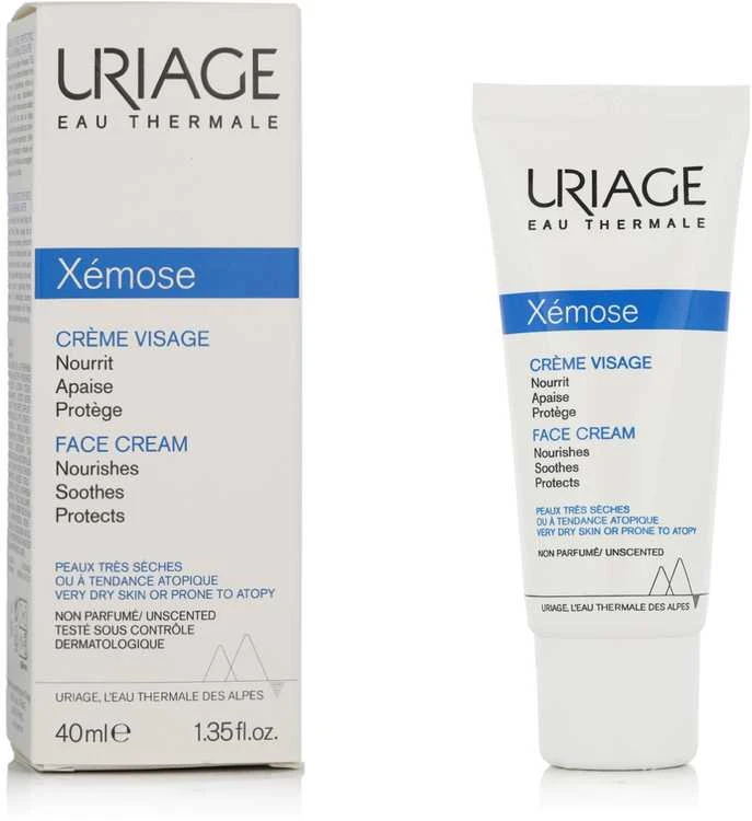 "Uriage Xémose" veido kremas sausai odai 40ml