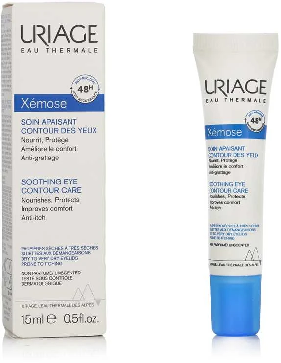 "Uriage Xémose" raminamoji akių kontūro priežiūros priemonė 15ml