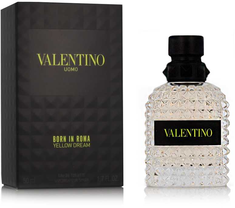 Kvepalai vyrams Valentino Uomo Born In Roma Yellow Dream EDT, 50 ml