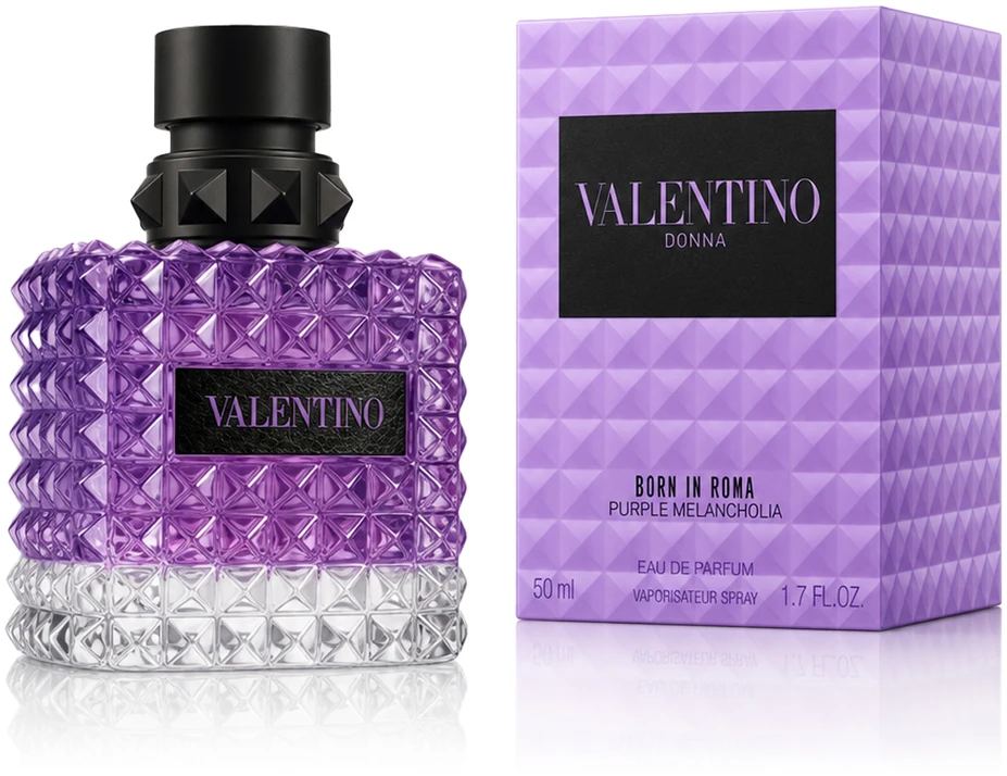 Valentino Born In Roma Violetinė Melancholia EDP parfumuotas vanduo moterims, 30 ml