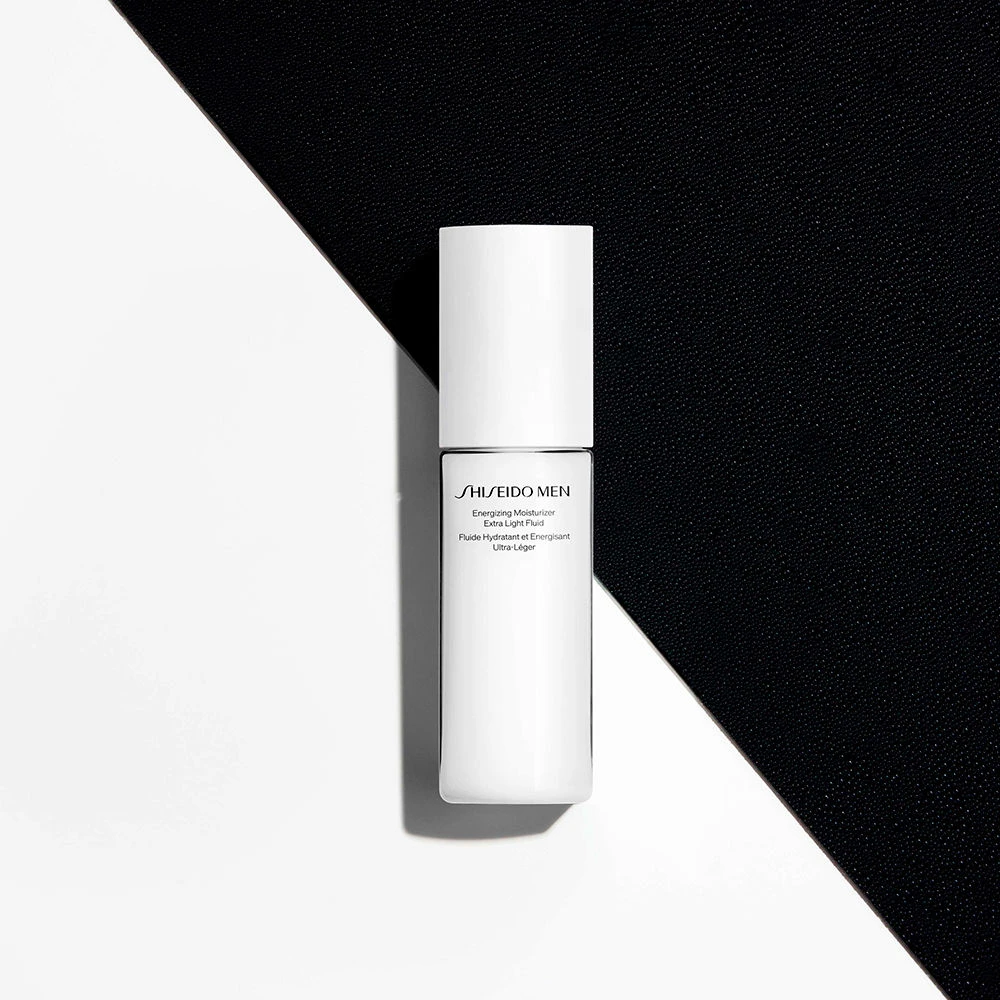 Veido kremas Shiseido Men Energizing Moisturizer Extra Light Fluid, 100 ml