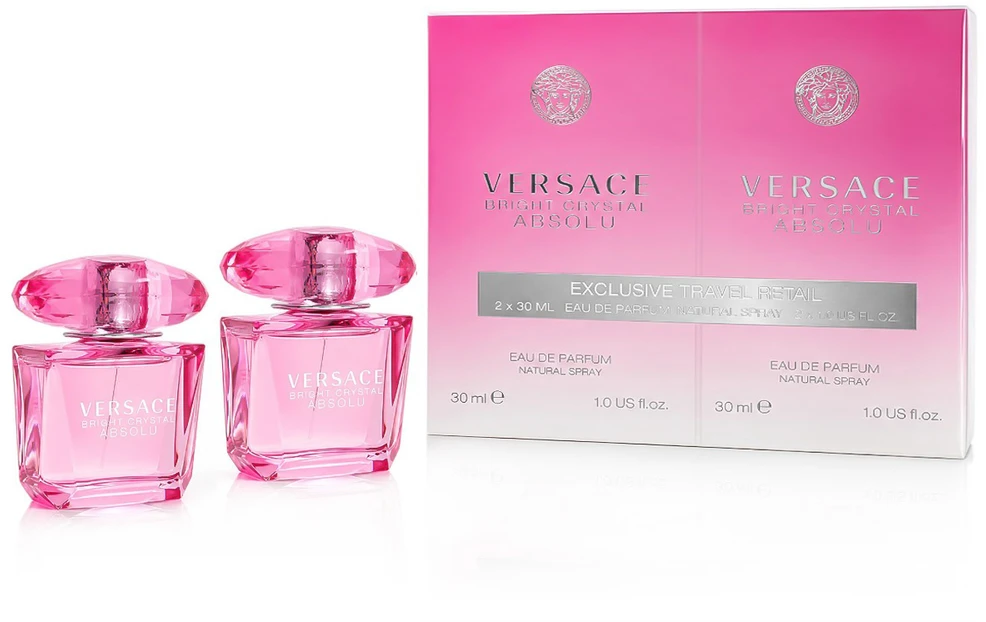 Kvepalų rinkinys moterims Versace Bright Crystal EDP, 2 x 30 ml