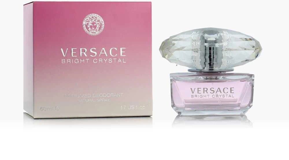 Versace Bright Crystal purškiamas dezodorantas moterims, 50 ml