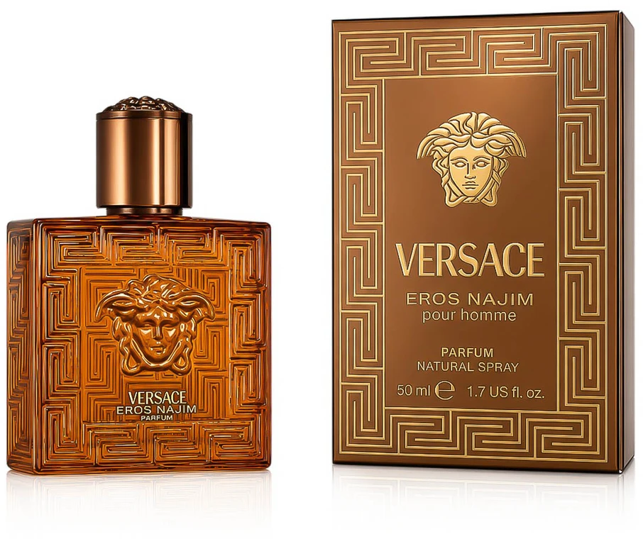 Versace Eros Najim Pour Homme Parfum PP kvepalai vyrams, 50 ml