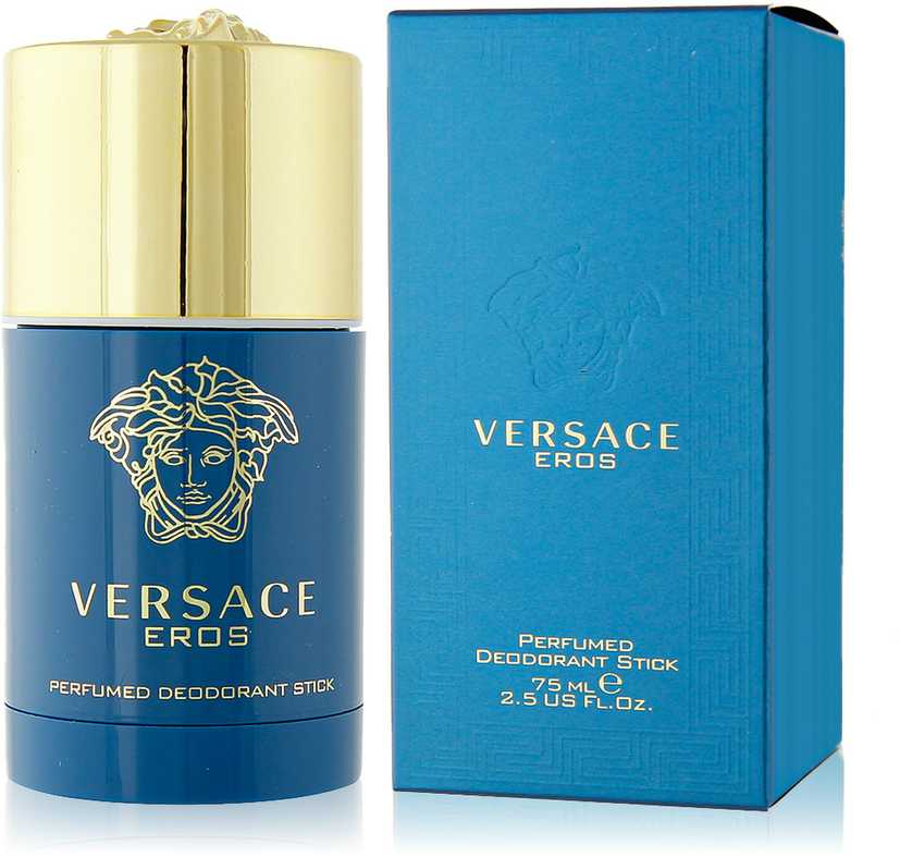 Versace Eros Deodorant Stick parfumuotas pieštukinis dezodorantas vyrams, 75 ml aprašymas - Prekės nuotrauka