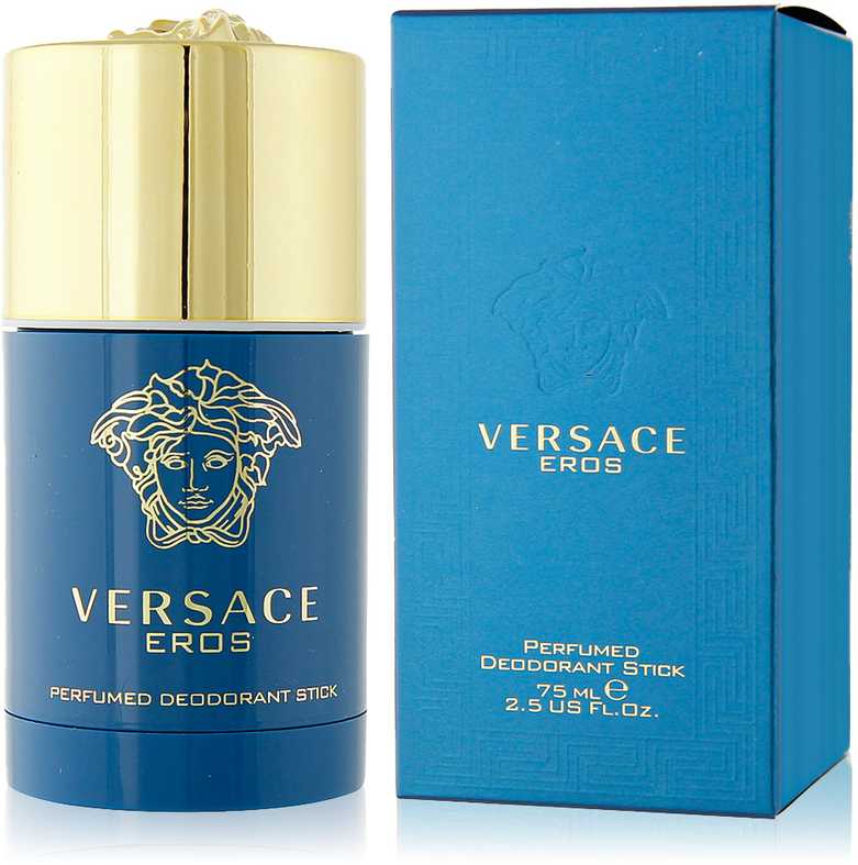 Versace Eros Deodorant Stick parfumuotas pieštukinis dezodorantas vyrams, 75 ml