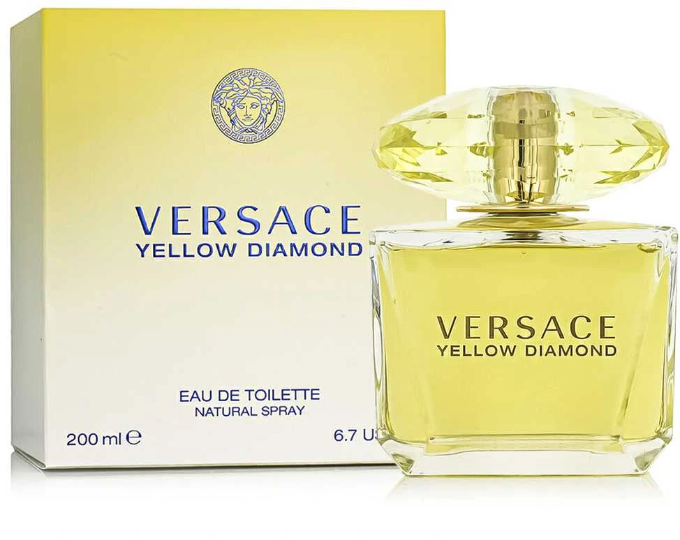 Tualetinis vanduo Versace Geltona Diamond EDT 200 ml