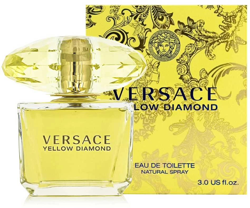 Kvepalai moterims Versace Yellow Diamond EDT, 90 ml