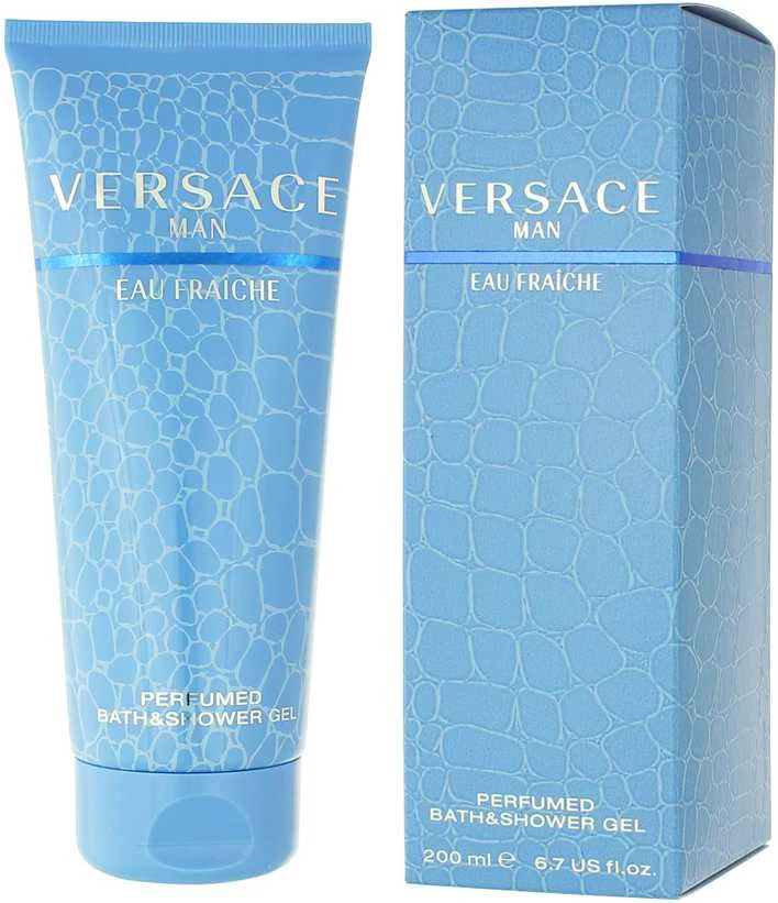 Versace Man Eau Fraiche Dušo želė parfumuota dušo želė vyrams, 200 ml