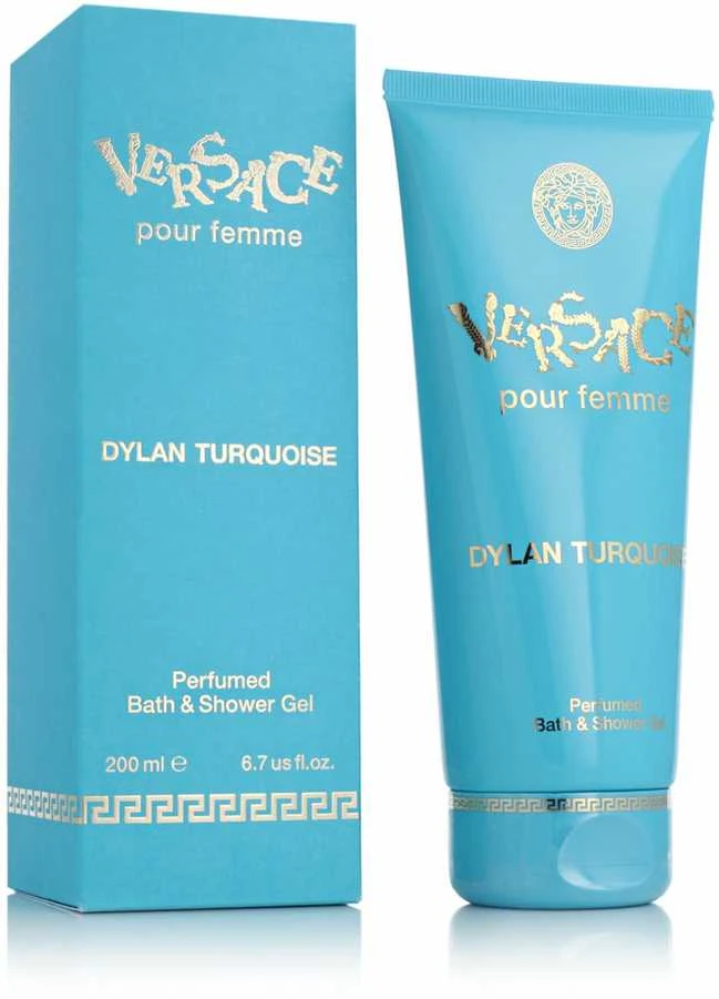 "Versace Dylan Turquoise Feme" vonios ir dušo želė 200ml
