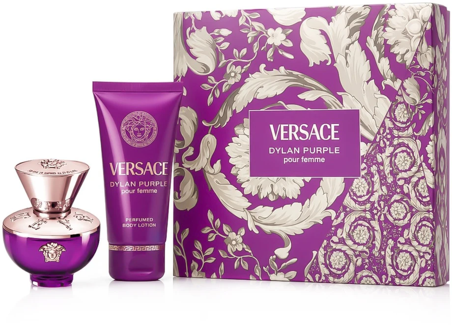 Versace Dylan Violetinė rinkinys moterims (EDP, 30 ml + kūno losjonas, 50 ml)