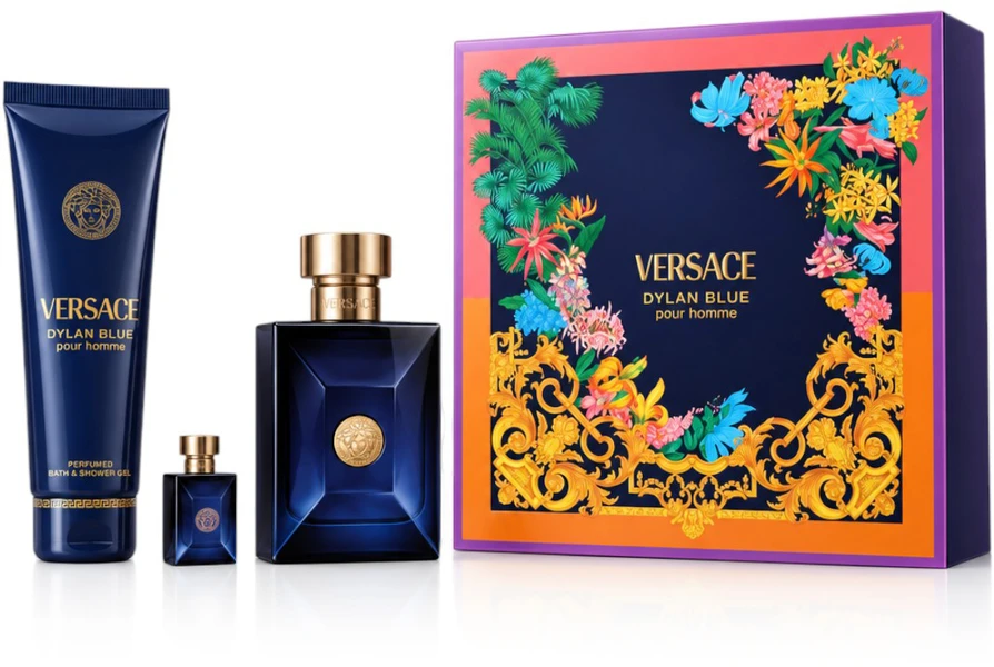 Versace Dylan Mėlyna EDT 100ml + EDT 5ml + Dušo želė 150ml