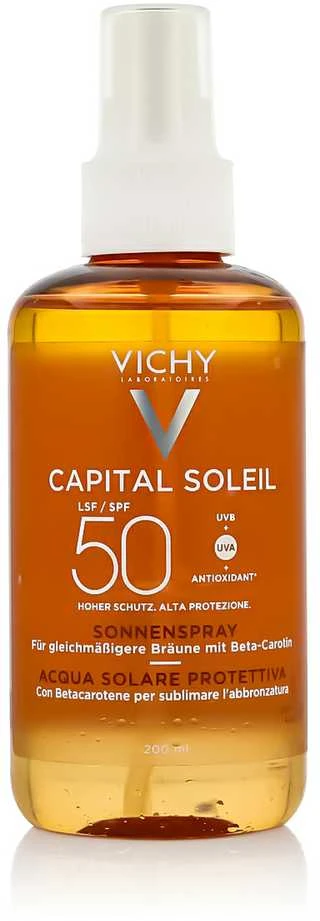 Purškiklis nuo saulės Vichy Capital Soleil Hydrating Solar Protective SPF50, 200 ml