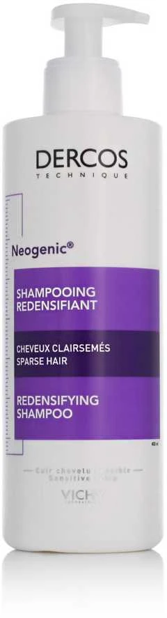 "Vichy Dercos Neogenic Redensifying Šampūnas" plaukų tankį atkuriantis šampūnas 400ml
