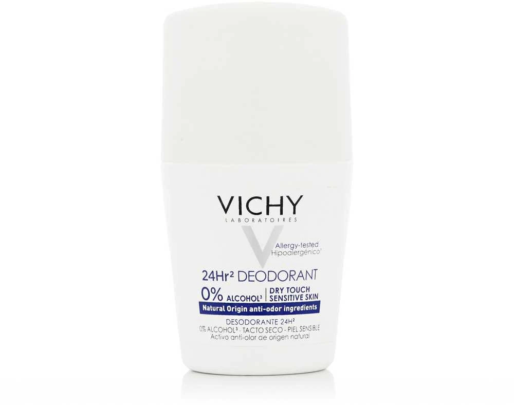 Vichy 24H rutulinis dezodorantas jautriai odai