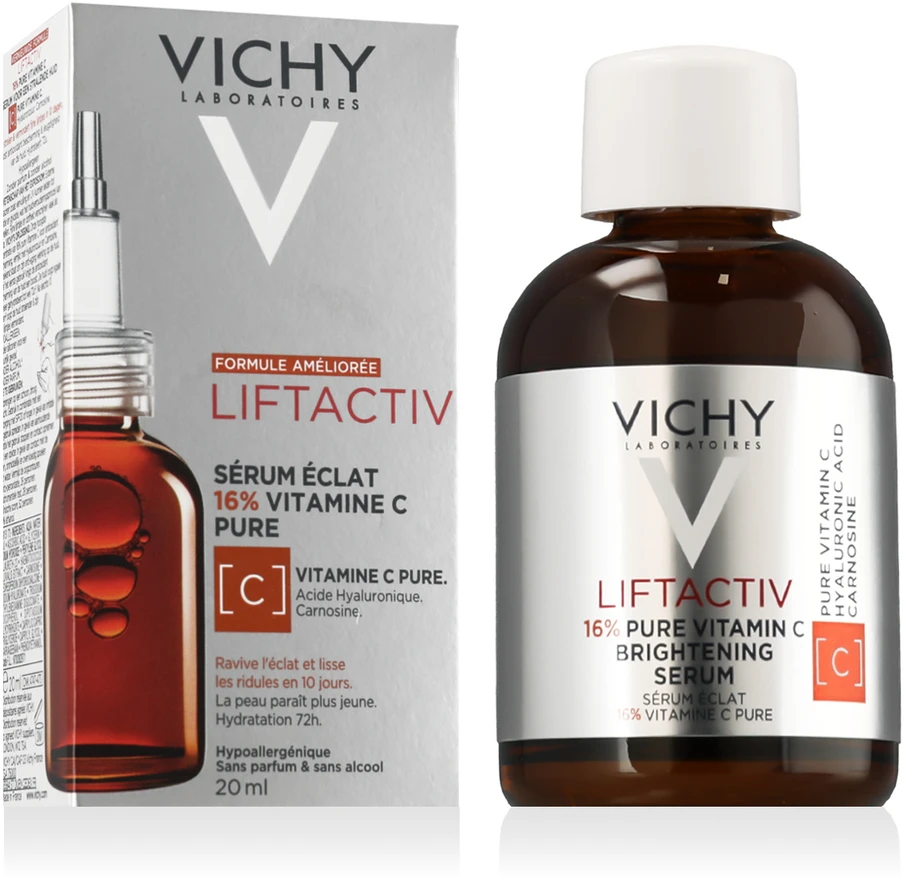 Vichy Liftactiv Supreme Vitamin C Serum skaistinantis serumas veidui, 20 ml