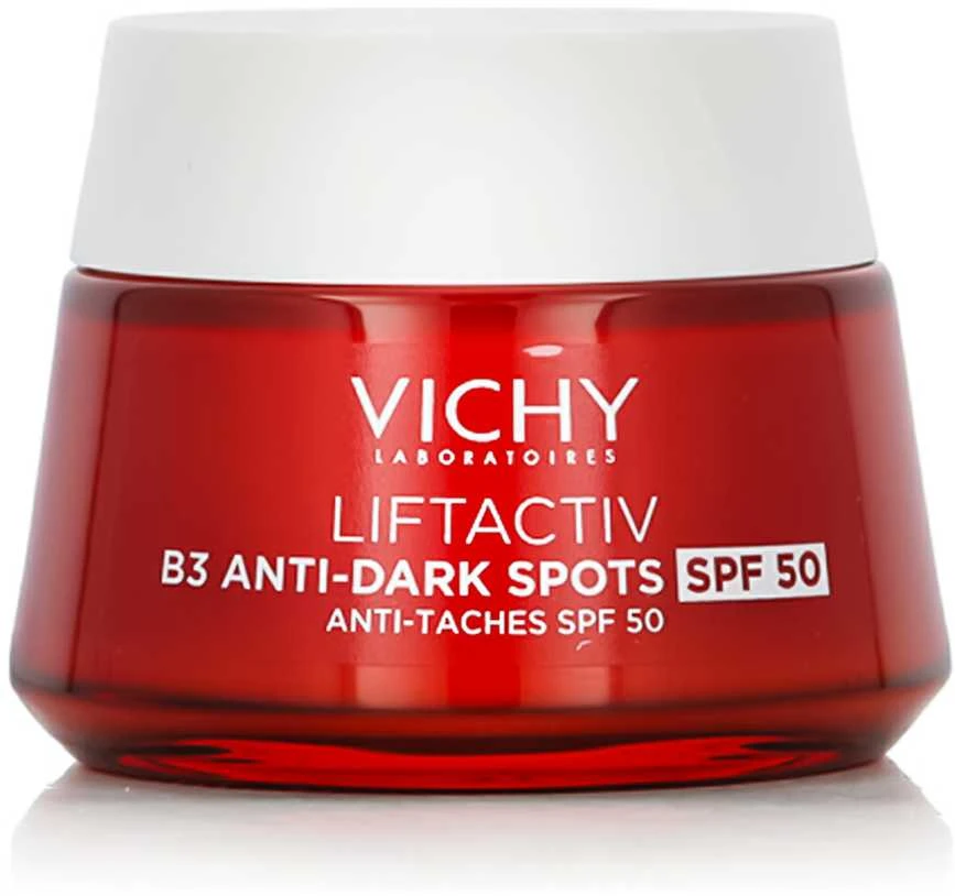 Vichy Liftactiv B3 Anti-Blemish Kreminis Spf50 intensyvaus poveikio kremas nuo raukšlių pigmentinių dėmių korekcijai 50ml
