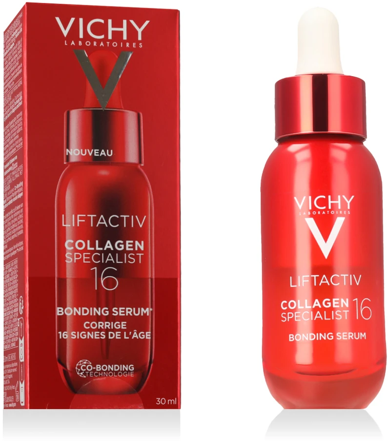 Vichy Liftactive Collagen Specialist 16 Bonding Serum senėjimo požymius mažinantis veido serumas, 30 ml