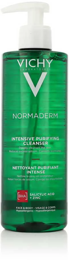 Veido gelis moterims Vichy Normaderm, 400 ml