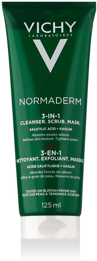 "Vichy Normadem 3 in 1" valiklis 125ml