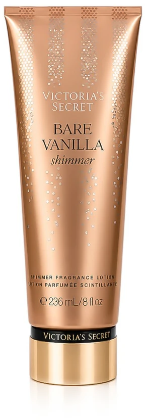 Victoria Secrets Victoria Secret Bare Vanilla Shimmer Fragrance Lotion kūno losjonas, 236 ml