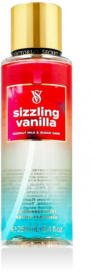 Victoria Secrets Victoria´s Secret Sizzling Vanilla Fragrance Mist kūno dulksna, 250 ml