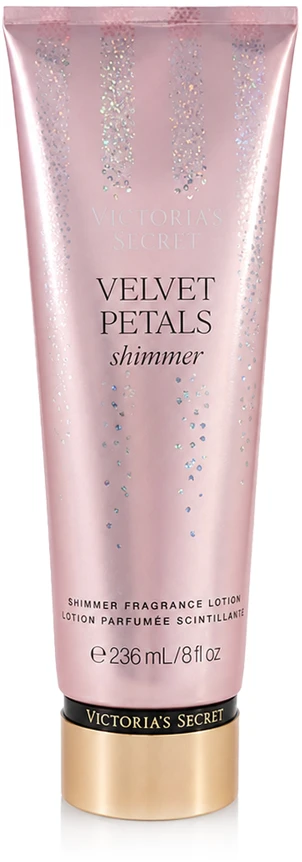 Victoria Secrets Victoria Secret Velvet Petals Shimmer Fragrance Lotion kūno losjonas, 236 ml